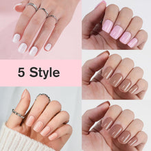 Load image into Gallery viewer, Nails Tips 240 Pcs Square Acrylic Nails 12 Sizes with Nail Glue
