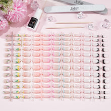 Load image into Gallery viewer, 240Pcs Short Kit Jofay Fashion Acrylic Nails with Design
