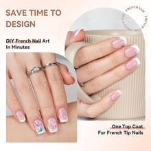 Load image into Gallery viewer, French Gel Nail Tips Kit French Tip , 240Pcs Spring Square Short
