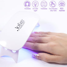 Load image into Gallery viewer, Mini Led UV Nail Lamp, 6W USB Portable Uv Light for Gel Nails
