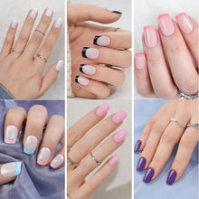 Load image into Gallery viewer, Soft Gel Nail Tips Kit Set French Tip Acrylic 10 Packs (240 Pcs)
