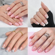 Load image into Gallery viewer, 240Pcs Short Kit Jofay Fashion Acrylic Nails with Design
