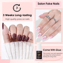 Load image into Gallery viewer, Soft Gel Nail Tips French Tip Nails Set Short Kit 240Pcs Acrylic Nails
