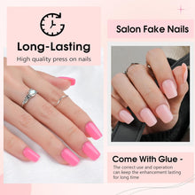 Load image into Gallery viewer, 240Pcs Nails Tips Acrylic Fake Nails with Glue, Classic Solid
