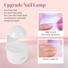 Load image into Gallery viewer, Nail Tips Kit 1050Pcs Short Almond Gel Nail Tips Acrylic Nails
