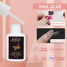 Load image into Gallery viewer, Short Acrylic Nails240pcs Ombre Kit Short Square Solid Color Nails
