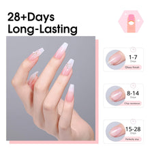 Load image into Gallery viewer, Solid Nail Glue Gel 30g Mini UV Light for False Nail Tips
