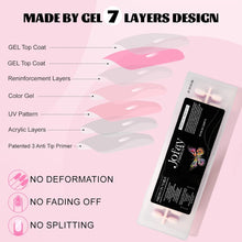 Load image into Gallery viewer, 10 Packs（240 Pcs)  Short Acrylic Soild Square Nails Glue On Nails
