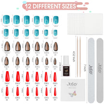 Load image into Gallery viewer, Soft Gel Nail Tips Kit Set French Tip Acrylic 10 Packs (240 Pcs)
