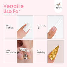 Load image into Gallery viewer, Solid Nail Glue Gel 30g Mini UV Light for False Nail Tips
