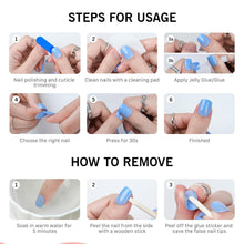 Load image into Gallery viewer, Strong Adhesive for Acrylic NailsTab Nail Glue Nail Sticker 400 PCS
