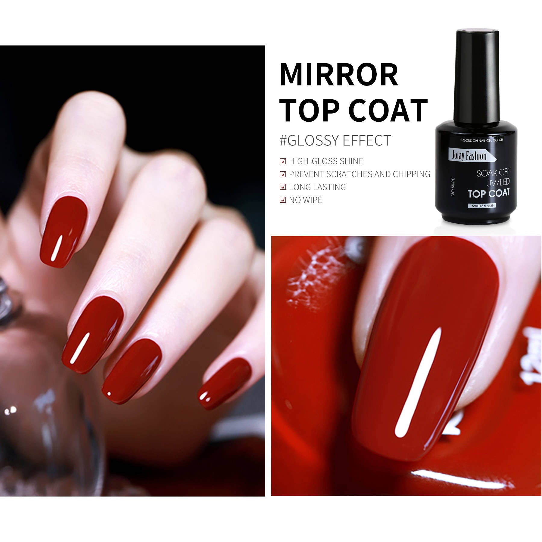 Base Top Coat Gel and Matter Top Coat 15ml