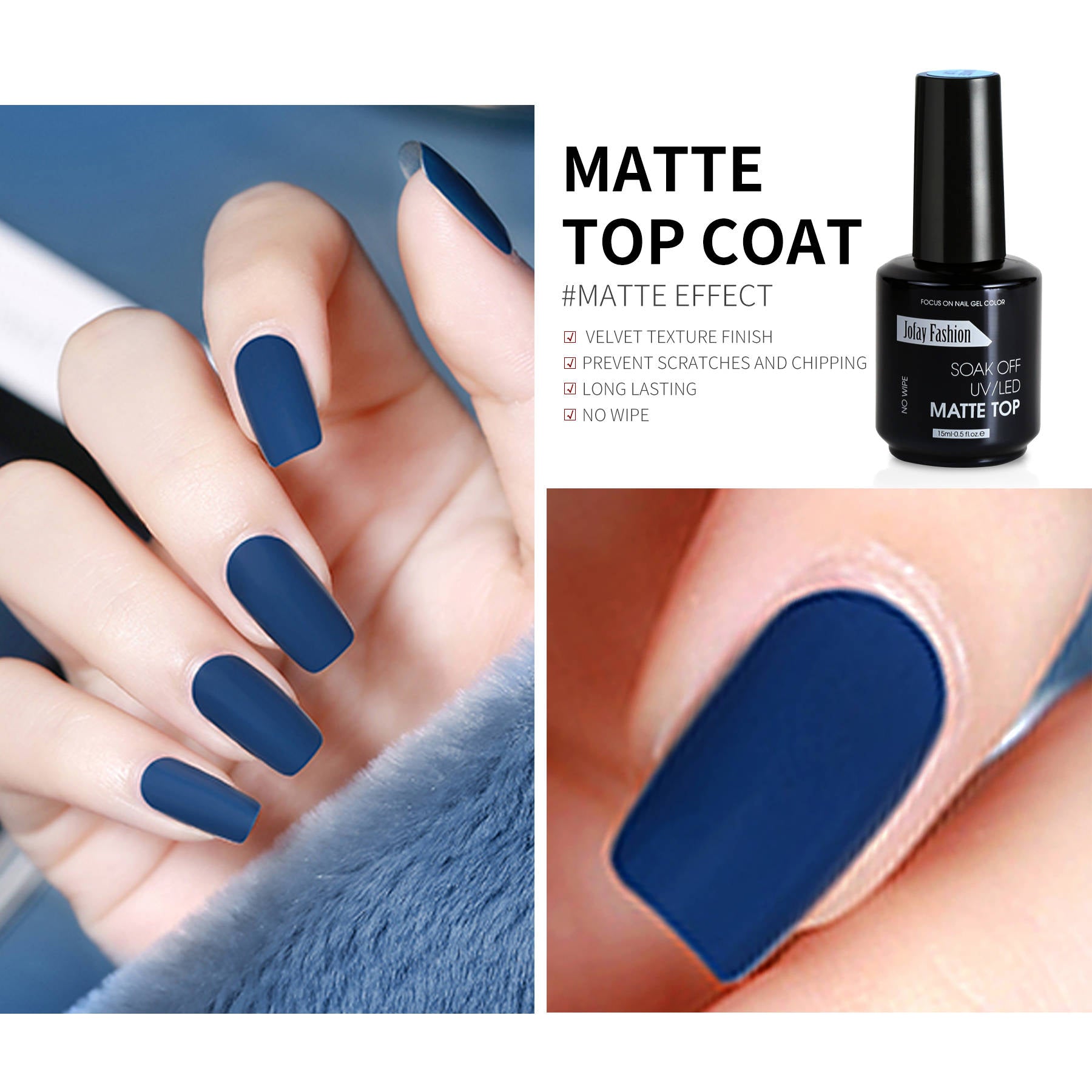 Base Top Coat Gel and Matter Top Coat 15ml