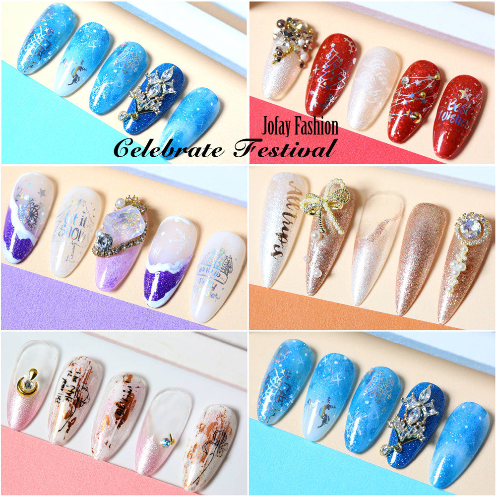 Rose Gold Royal Blue Purple Glitter colors gel nail polish kit with Light