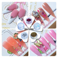 Natural Nude Pink 6 Colors Polygel Nail Kit E - Jofay Fashion